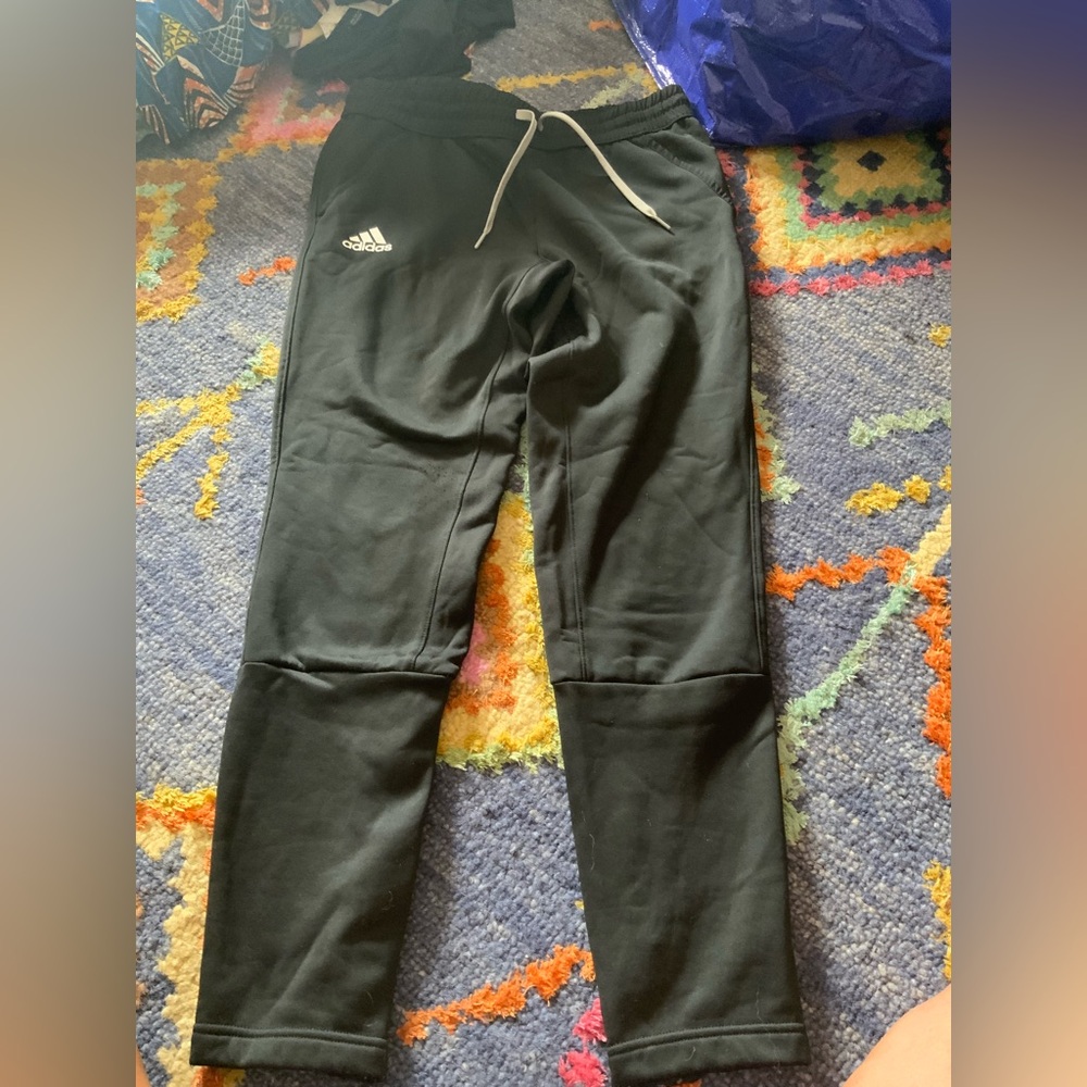 Adidas Black Jogger Pants unisex
